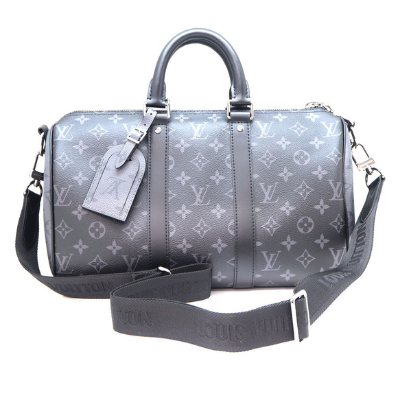 Louis Vuitton Keepall Bandouliere 35 Boston bag Gray - Picture 1 of 12